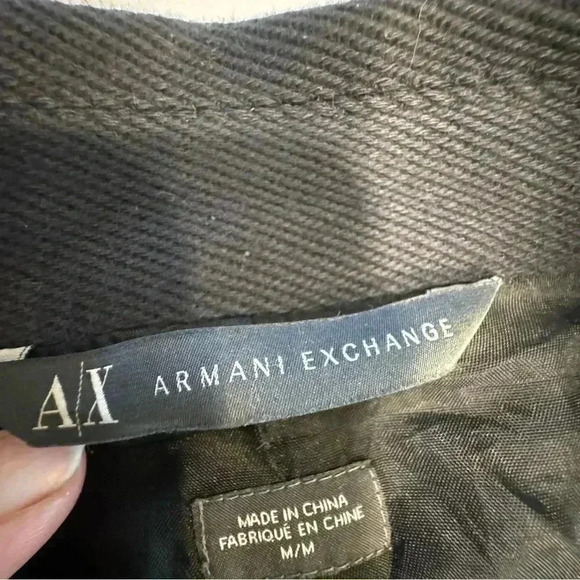 Armani Exchange A/X Woman’s Size Medium Black Blazer Jacket Career - Picture 7 of 10